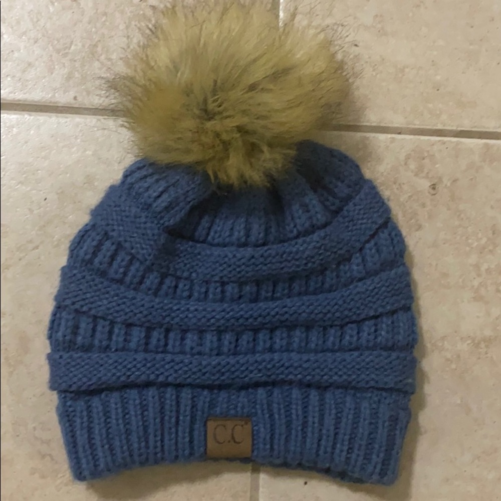 C.C. Pom Pom beanie